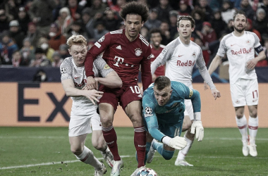 Coman marca no fim, Bayern arranca empate suado diante do Salzburg e vaga segue indefinida