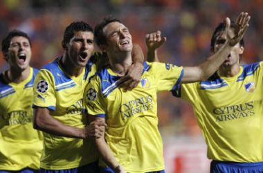 Champion's League: Groupe G: L'Apoel Nicosie en tête !