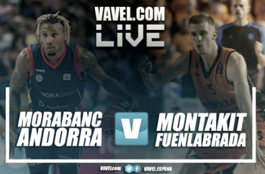 Resumen. MoraBanc Andorra 94-95 Montakit Fuenlabrada en ACB 2017