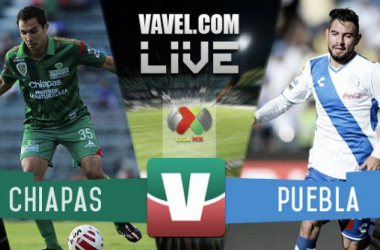Resultado Jaguares Chiapas - Puebla en Liga MX 2015 (1-0)