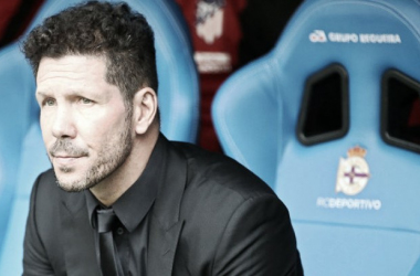 Diego Simeone: &quot;Se vio un equipo muy comprometido ante la necesidad de ganar&quot;