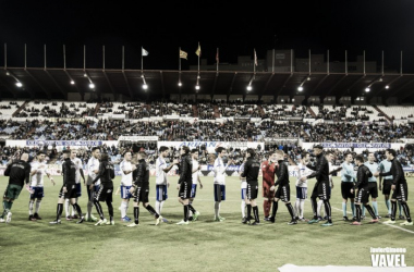 Fotos e imágenes del Real Zaragoza 1-1 Lugo, jornada 23 de Segunda división