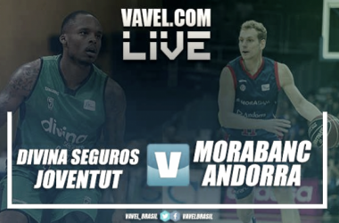 Divina Seguros Joventut vs MoraBanc Andorra en vivo y en directo online en ACB 2017/18 (103-101)