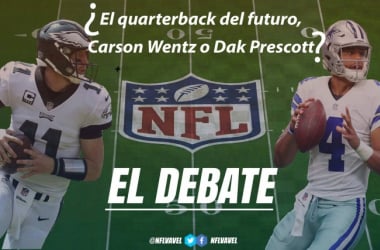 El debate: ¿el &#039;quarterback&#039; del futuro, Carson Wentz o Dak Prescott?