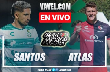 Goles y resumen del Santos 1-1 Atlas en Liga MX 2021