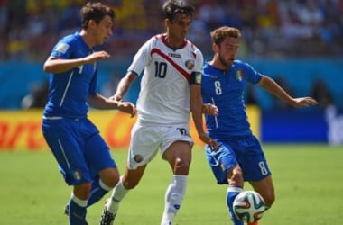 Italia - Costa Rica, puntuaciones de Costa Rica, jornada 2, grupo D