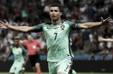 Cristiano, líder también con Portugal