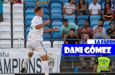 Con el gol entre ceja y ceja: Dani Gomez
