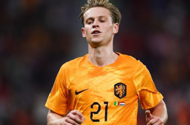 Frenkie de Jong sale de la ecuación holandesa