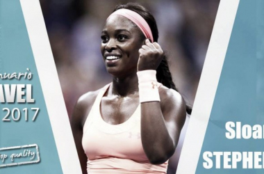 Anuario VAVEL 2017. Sloane Stephens: la &#039;Mini Serena&#039; vive en una montaña rusa