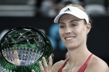 Kerber é campeã do WTA de Sidney após sua nona vitória consecutiva no ano