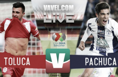 Resultado Toluca - Pachuca en Liga MX 2016 (0-1)