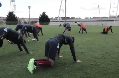 Tercera
sesión de la semana con la mente puesta en el Cádiz