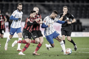 Agónico empate entre el Leverkusen y el Hertha