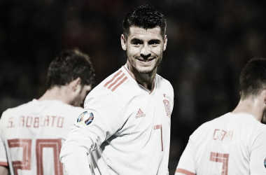 Morata sí le sonríe al gol ante Malta&nbsp;