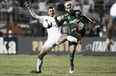 Palmeiras faz bom primeiro tempo, bate Santos e abre vantagem na semifinal do Paulista