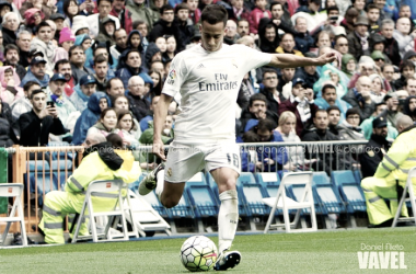 Lucas Vázquez: &quot;Mi sensación en el campo es que era penalti&quot;