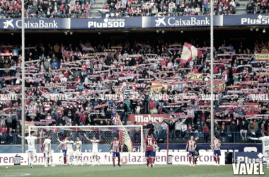 El Atleti tuvo un recibimiento impresionante a su llegada al hotel de concentración