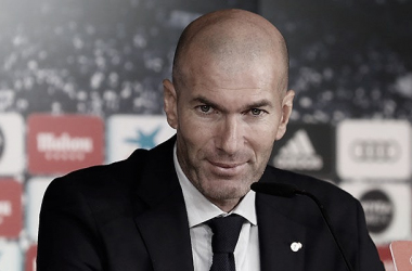 Zidane: " No creo que sea el mejor partido de la temporada"