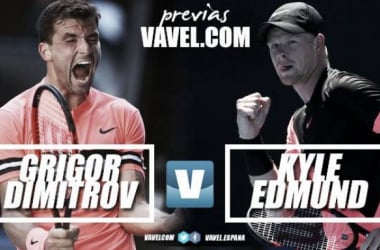 Previa Grigor Dimitrov - Kyle Edmund: la elegancia búlgara ante el desparpajo británico