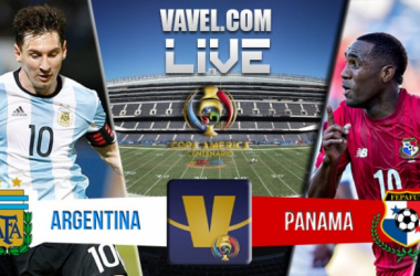 Score Argentina - Panama in Copa America Centenario (5-0)