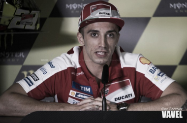 Andrea Iannone: &quot;Estoy muy contento de volver a la pista&quot;