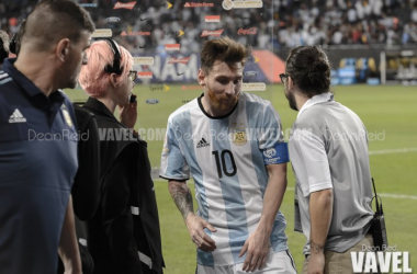 Lionel Messi breaks Argentine goalscoring record with free kick against United States