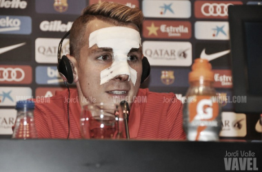 Lucas Digne: &#039;&#039;Busco la estabilidad y un gran proyecto, es lo que me propone el Barça&#039;&#039;