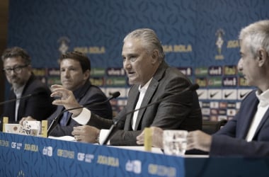 Tite no se guarda nada en plena preparación mundialista de Brasil, la CBF busca nuevo rival para un tercer amistoso | Fotografía: Confederación Brasileña de Fútbol&nbsp;
