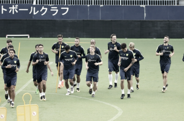 El Málaga volverá a los entrenamientos este martes