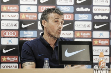 Luis Enrique: &#039;&#039;Es la mejor plantilla que he tenido en los últimos tres años&#039;&#039;