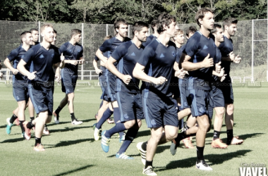 Plan de entrenamientos de cara al partido frente al Granada