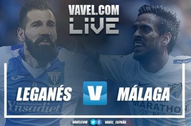 CD Leganés - Málaga CF, en vivo y en directo online en LaLiga 2018 (0-0)