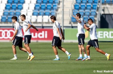 Primer entrenamiento pensando ya en la Champions League