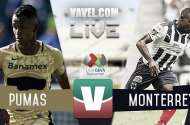 Pumas exhibe a Monterrey; Britos anota 3 goles