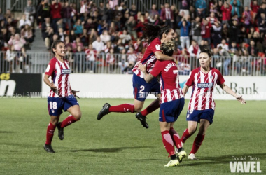 El Atleti Femenino hace grande un empate frente al Barcelona