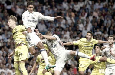 Tablas en la última visita del Villarreal al Bernabéu