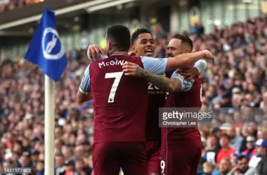Brighton 1-2 Aston Villa: Ings double wraps up the three points
