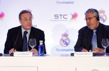 Florentino Pérez: &quot;Tenemos unos futbolistas increíbles&quot;