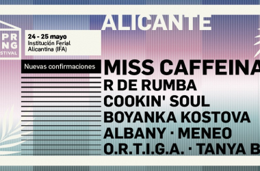 El Spring Festival de Alicante confirma a Miss Caffeina para su nueva edición del 24 y 25 de mayo