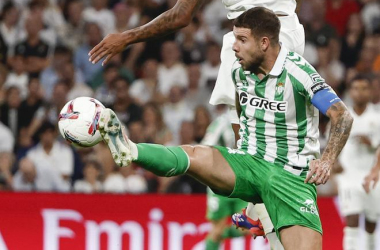 Primera derrota del Betis en el Bernabéu