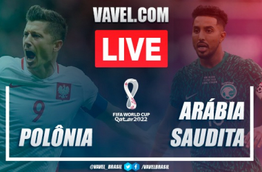 Jogo Polônia x Arábia Saudita AO VIVO hoje pela Copa do Mundo (0-0)