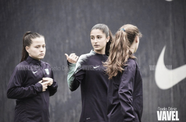 Pina y Jana vuelven al entrenamiento del Barça Femenino