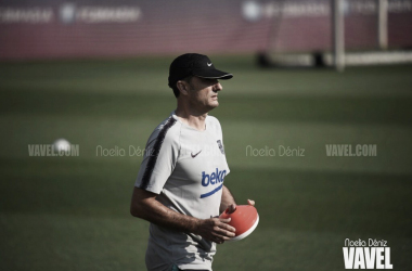 Ernesto Valverde: "Arturo Vidal es un jugador que esperamos que nos aporte energía en el medio campo"