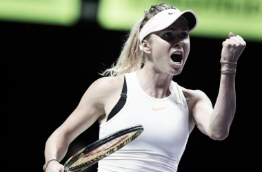 Sólido debut de Svitolina en el WTA Finals