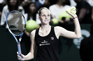 Pliskova, semifinalista de las WTA Finals