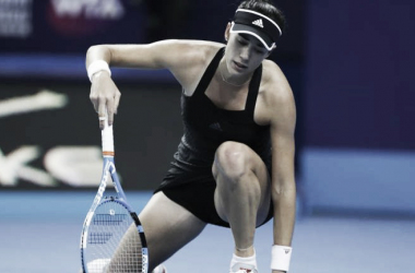 Muguruza cierra el año derrotada ampliamente