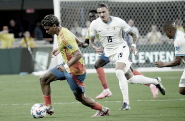 Colombia, con 10 hombres, logró la final a la Copa América