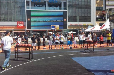 Nike 3 on 3 Sunday Events Recap: Three-Point Shootout And Halfcourt Contest