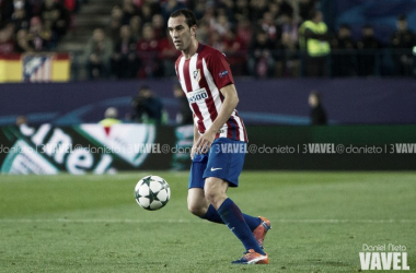 Godín, el futbolista más utilizado por Simeone